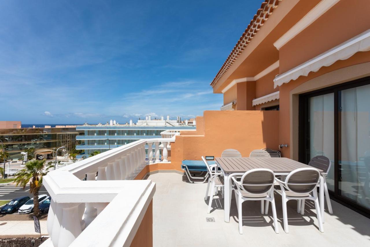 Exclusive Penthouse Playa Las Vistas 4 Close To The Sea And Beach, Aircondition For A Fee, Wifi, Terrace, Heated Pool 美洲海滩 外观 照片