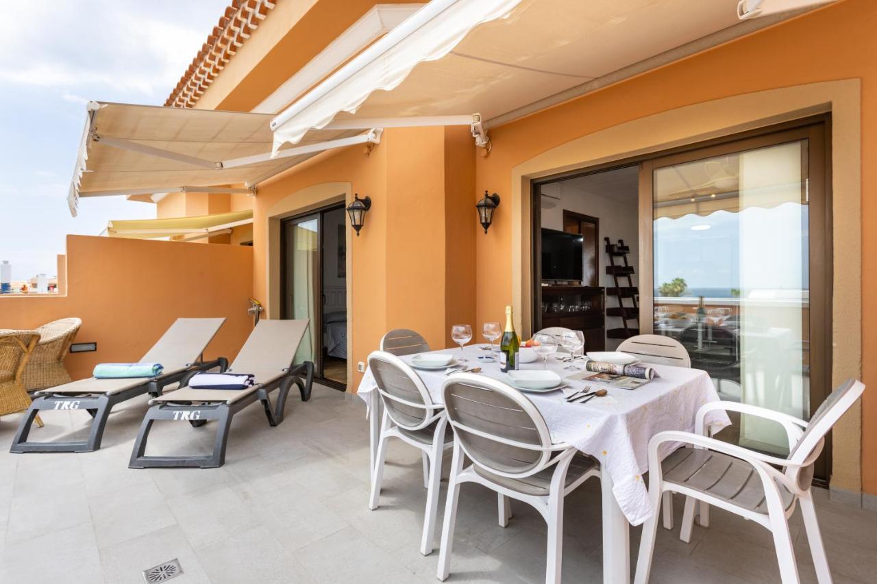 Exclusive Penthouse Playa Las Vistas 4 Close To The Sea And Beach, Aircondition For A Fee, Wifi, Terrace, Heated Pool 美洲海滩 外观 照片