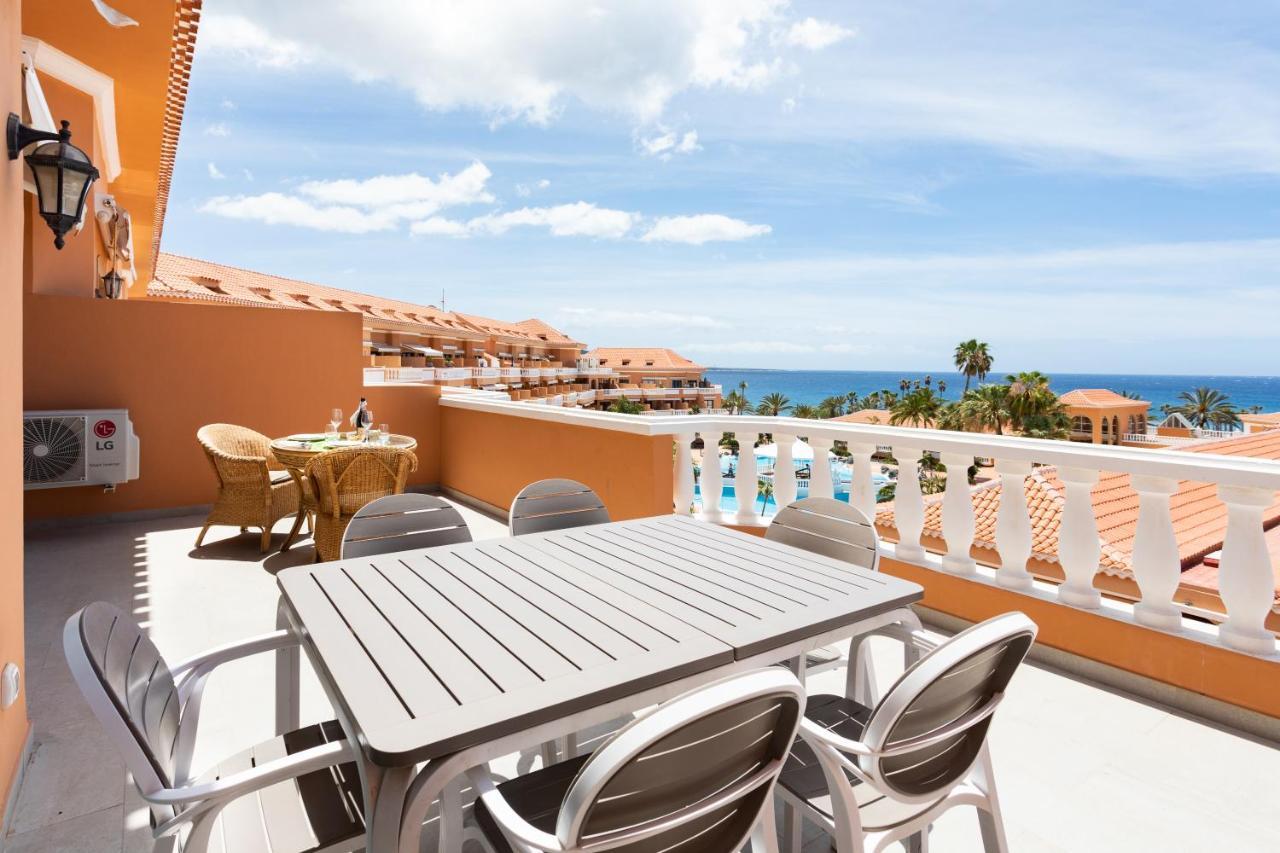 Exclusive Penthouse Playa Las Vistas 4 Close To The Sea And Beach, Aircondition For A Fee, Wifi, Terrace, Heated Pool 美洲海滩 外观 照片